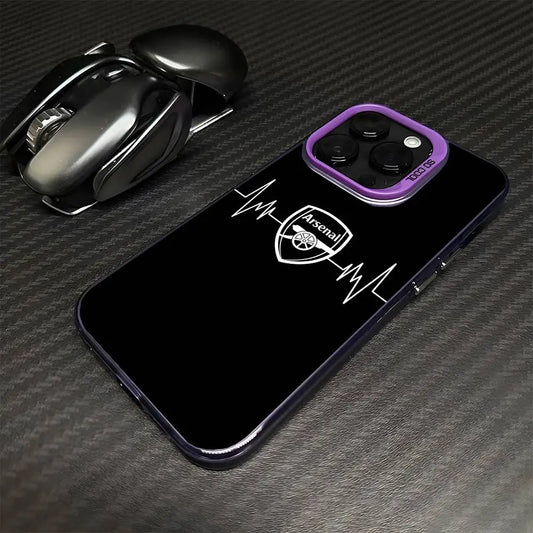 Arsenall Phone Case for Iphone 16,15,14,13,12,11,Mini,Pro,Max Purple Matte Shockproof Cover